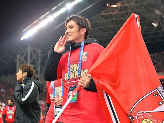 浦和を愛し、浦和に愛された男。那須大亮の幸福な5年間と旅立ち。＜Number Web＞ photograph by J.LEAGUE PHOTOS