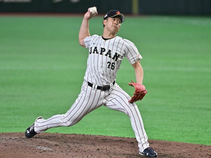 種市篤暉だけじゃない…WBCで「世界に見つかった」日本代表選手とは？ 元代表スコアラーが挙げた“意外な名前”「特にアメリカは希少性を好むので…」＜Number Web＞ photograph by Hideki Sugiyama