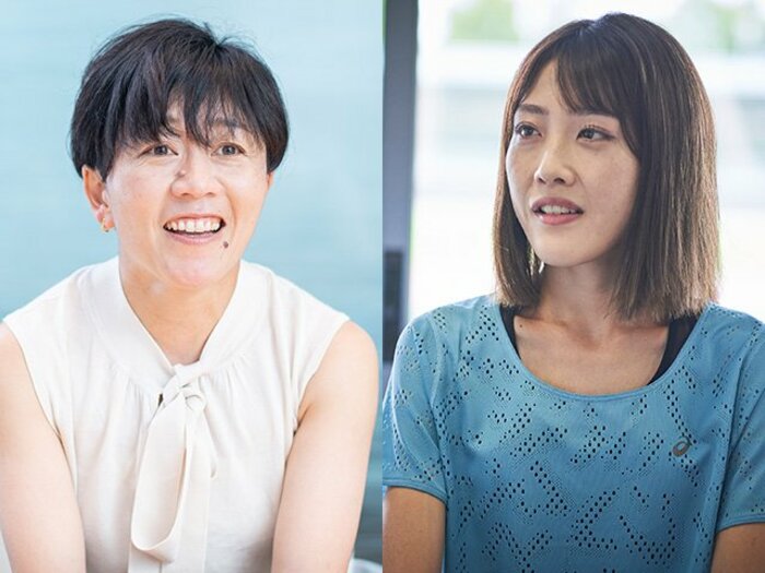 ＜野口みずき×前田穂南スペシャル対談＞「次の目標は“アレのアレ”」女子マラソン日本記録更新をゴールではなく通過点へ＜Number Web＞ photograph by Nanae Suzuki/ Sidekicker 森脇育典