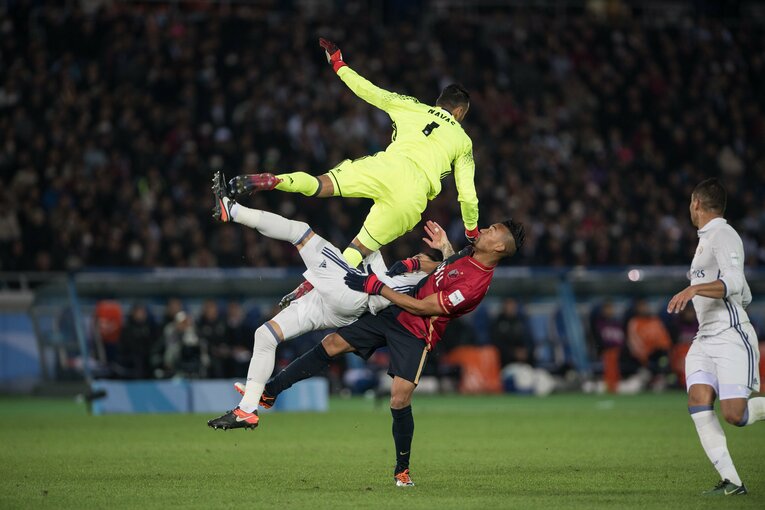 ケイロル・ナバス（2016年クラブW杯決勝）©Nanae Suzuki