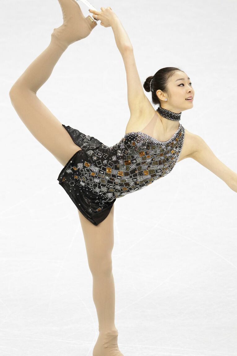 バンクーバー五輪で金メダルを獲得したキム・ヨナの演技　©JMPA