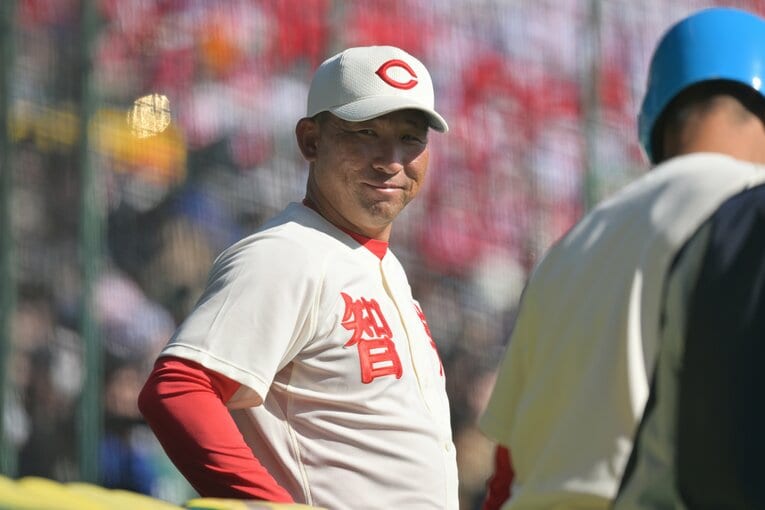 中谷仁はプロでは成功できなかったが、現在は母校・智辯和歌山高の監督として活躍する　©Hideki Sugiyama