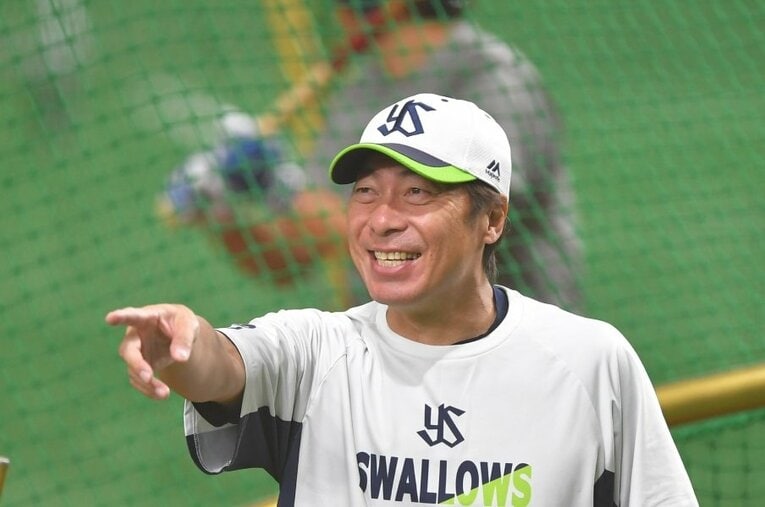 ヤクルト・高津監督の「理想のチーム像」。その源流はMLB時代の“ブルペン”にあった ／ photograph by Sankei Shimbun