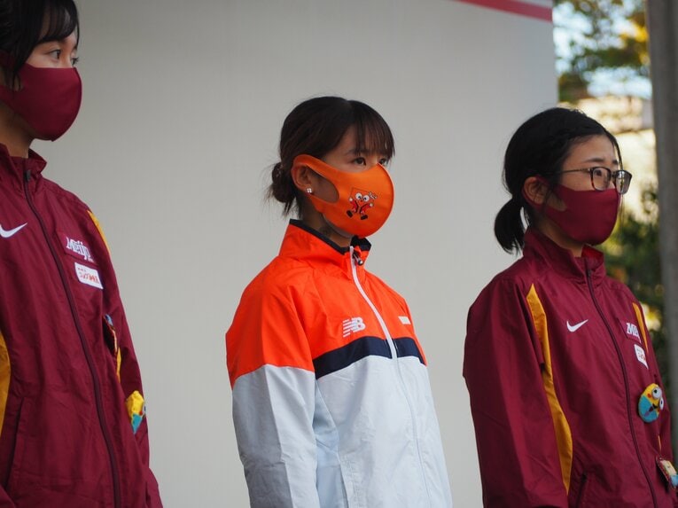 区間賞の表彰　©Yu Saito