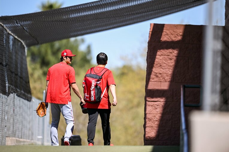 2022年の大谷のスプリングキャンプ（全20枚超／未公開ショットも多数）　©Nanae Suzuki