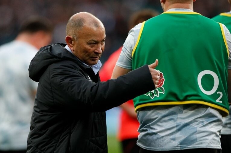 イングランド代表HCとして、2023年W杯に向けた強化の真っ最中にいるエディー・ジョーンズ ／ photograph by REUTERS/AFLO
