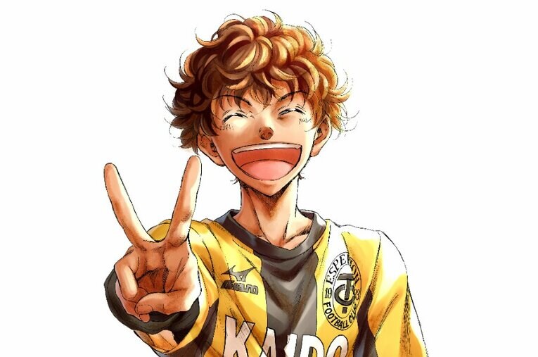 4月9日からテレビアニメが放送される大ヒット漫画『アオアシ』。サッカーファン以外の読者も夢中にさせる同作の魅力に迫った ／ photograph by Yugo Kobayashi／Shogakukan