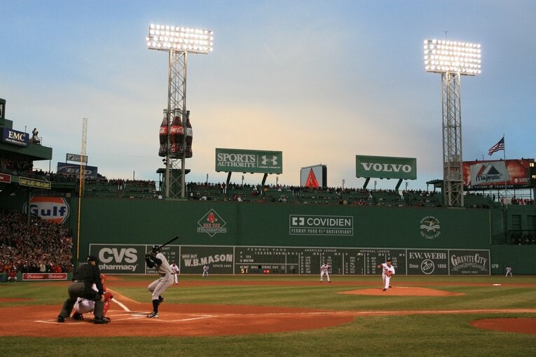 レッドソックス時代の松坂大輔（2007年）©︎Hideki Sugiyama