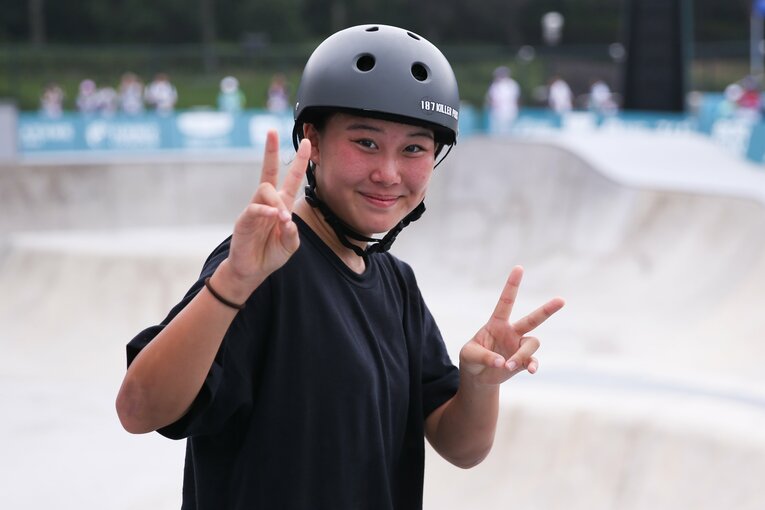 五輪初出場となる草木ひなの　©Getty Images