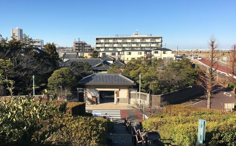 劇中で「観山邸」として使用される葛飾区の山本邸（筆者撮影）