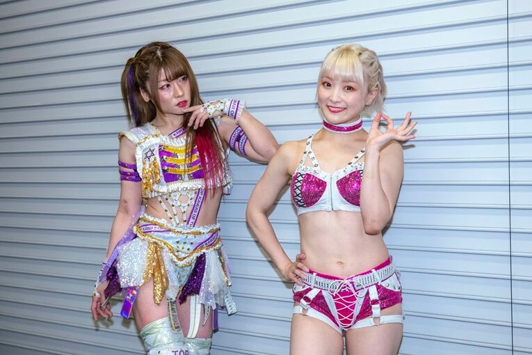 「かけがえのない存在、かな」ついにタッグ再結成、中野たむ＆なつぽいは息が合わないから強い？「譲り合ったらウチらじゃない」《Wグラビア対談》(47)