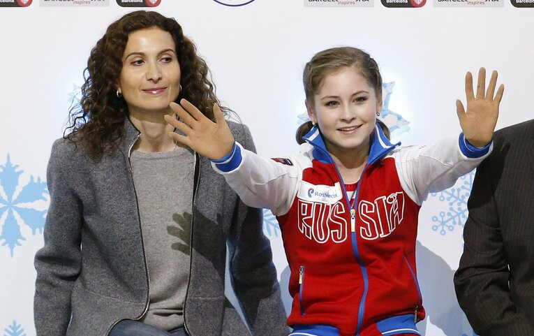 リプニツカヤとエテリ・トゥトベリーゼ　©Getty Images