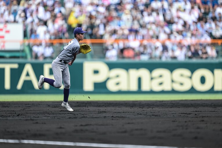 元プロ名手が挙げた…花巻東・熊谷陸　©Nanae Suzuki