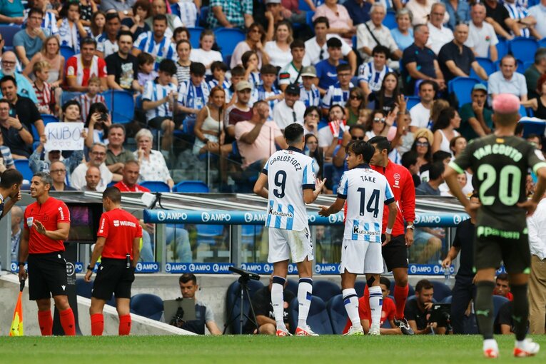 VARが採用されると…　©Daisuke Nakashima