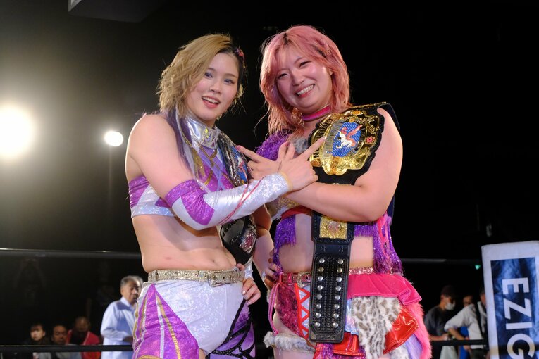 マリーゴールドの人気女子レスラー・後藤智香　©Norihiro Hashimoto