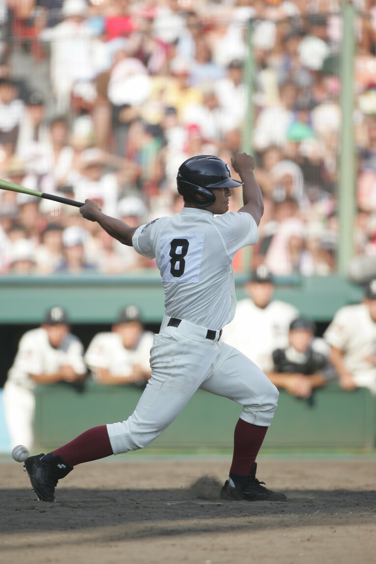 大阪桐蔭時代の平田良介　©BUNGEISHUNJU