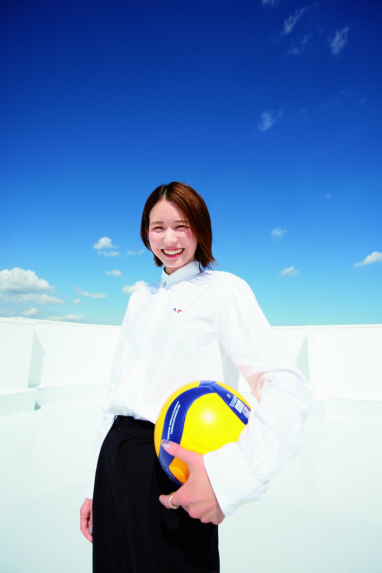 パリ五輪を最後に現役を退いた古賀紗理那　©Koichiro Matsui