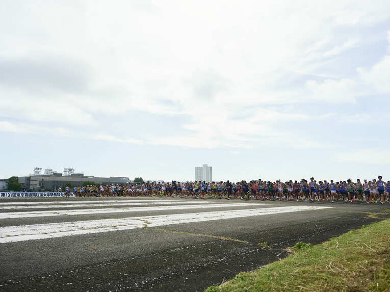 箱根駅伝予選会スタート　©Yuki Suenaga
