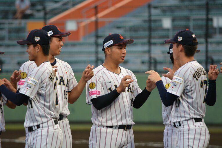 チームのLINEグループ名は「末吉JAPAN」だった　©Takarin Matsunaga