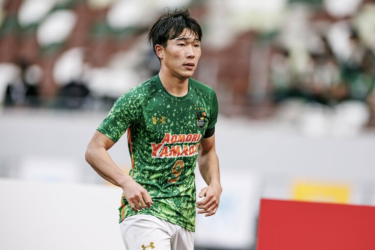 青森山田FW名須川真光（3年）©︎Kiichi Matsumoto