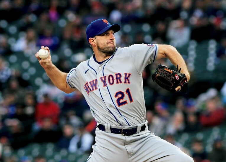 今季、メッツで8勝をあげているシャーザー（7月10日現在）©︎Getty Images