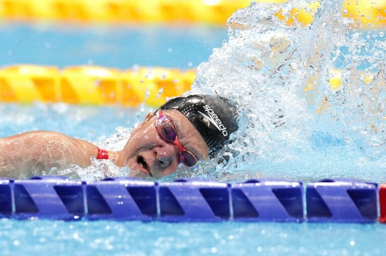 東京大会が6度目のパラリンピックとなった成田。これまで計20個のメダルを獲得してきたレジェンドが迎えた集大成だった ／ photograph by Getty Images