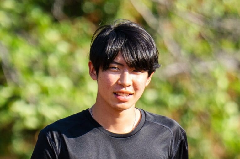 入学早々、好走を見せているルーキーの増子陽太　©Shiro Miyake