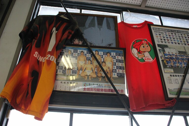 ラグビー部には相撲でインターハイに出場した部員も　©︎Yu Takagi