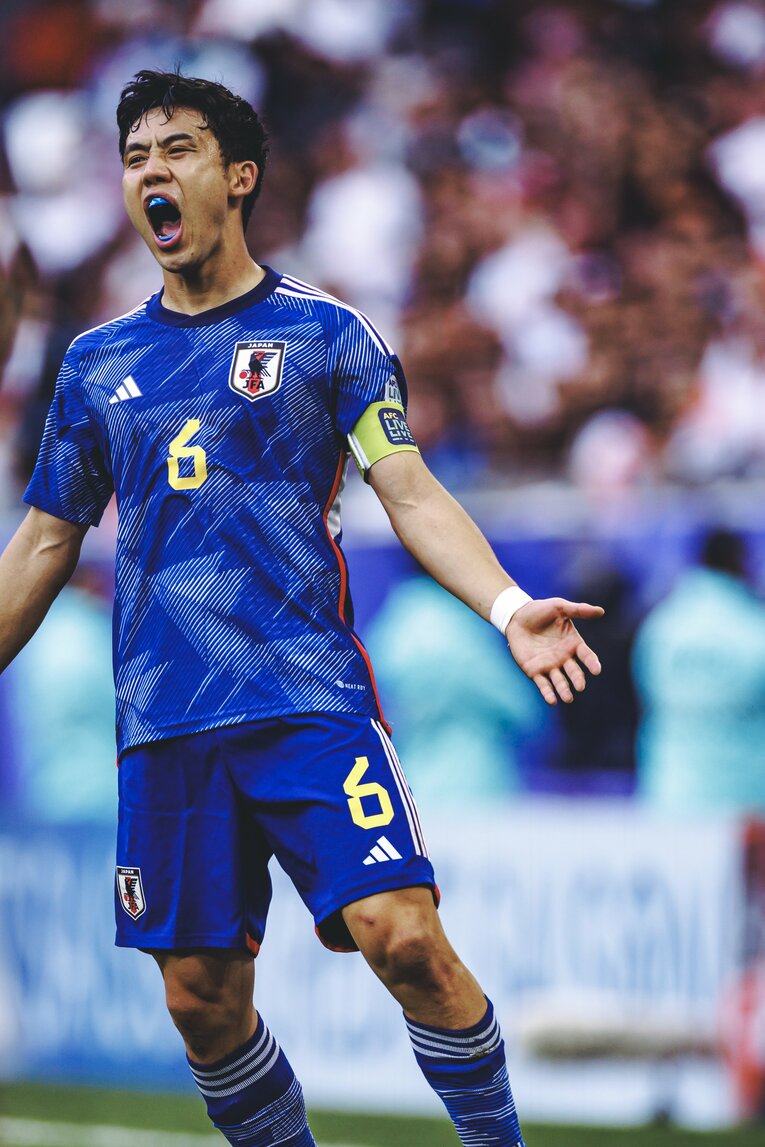 「取り替えが利かない」キャプテンの遠藤航　©Kiichi Matsumoto