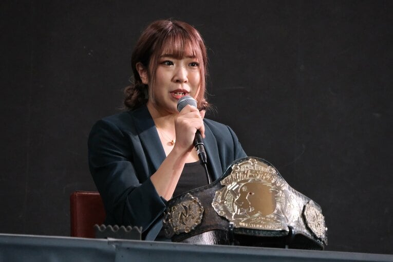 王者・AZMが「天才」と断言し溺愛する駿河メイ、その真の凄さとは？ ハイスピード王座戦で敗北もスターダムファンが熱狂した理由(49)