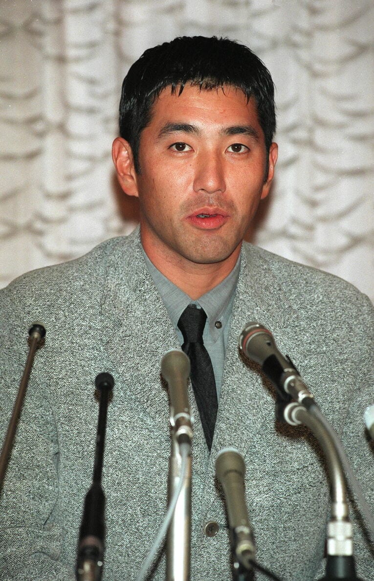 1996年、29歳になっていた清原。11月に巨人移籍を発表する　©JIJI PRESS