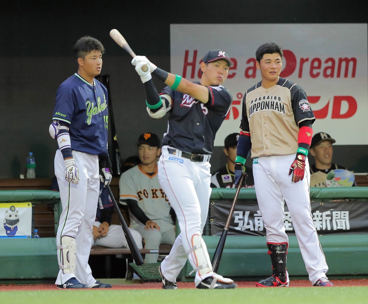 2018年のフレッシュオールスター　©JIJI PRESS