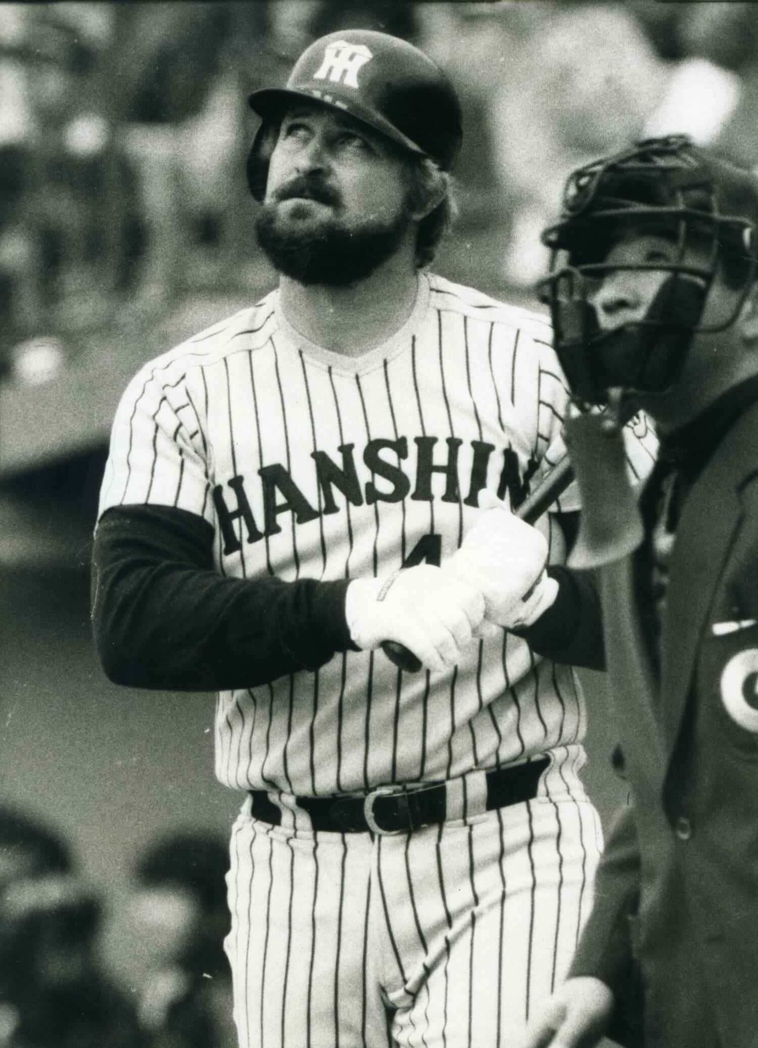 1983年に来日。2年連続三冠王、日本記録のシーズン打率.389、7試合連続本塁打などの偉業を残したバース ©BUNGEISHUNJU