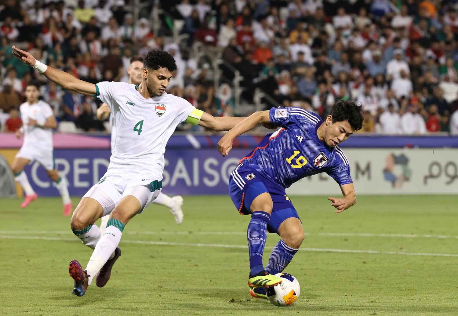 細谷の鮮やかなターンから先制ゴールは生まれた ©JIJI PRESS