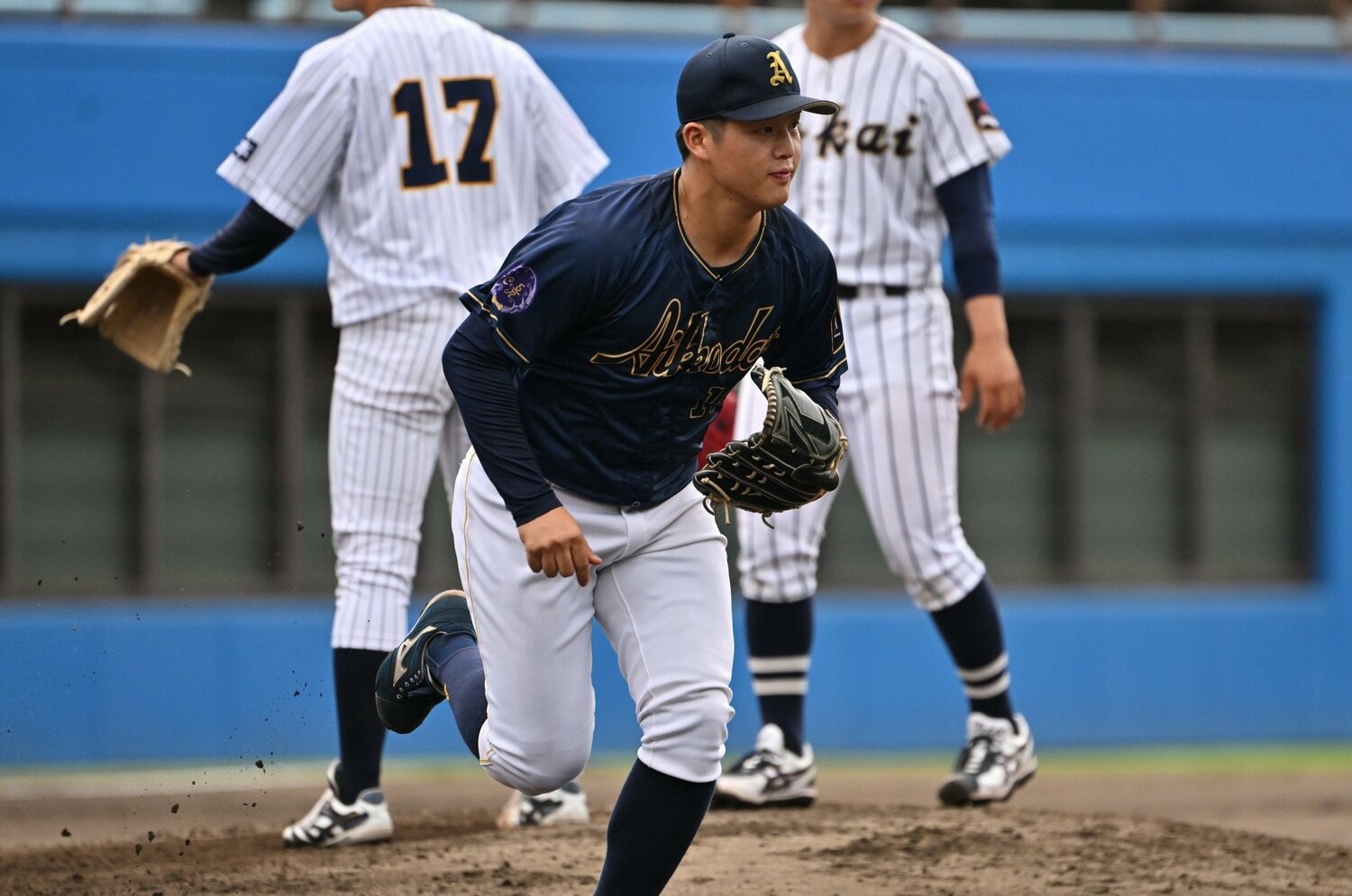 フィールディングにも定評がある中村　©︎Hideki Sugiyama