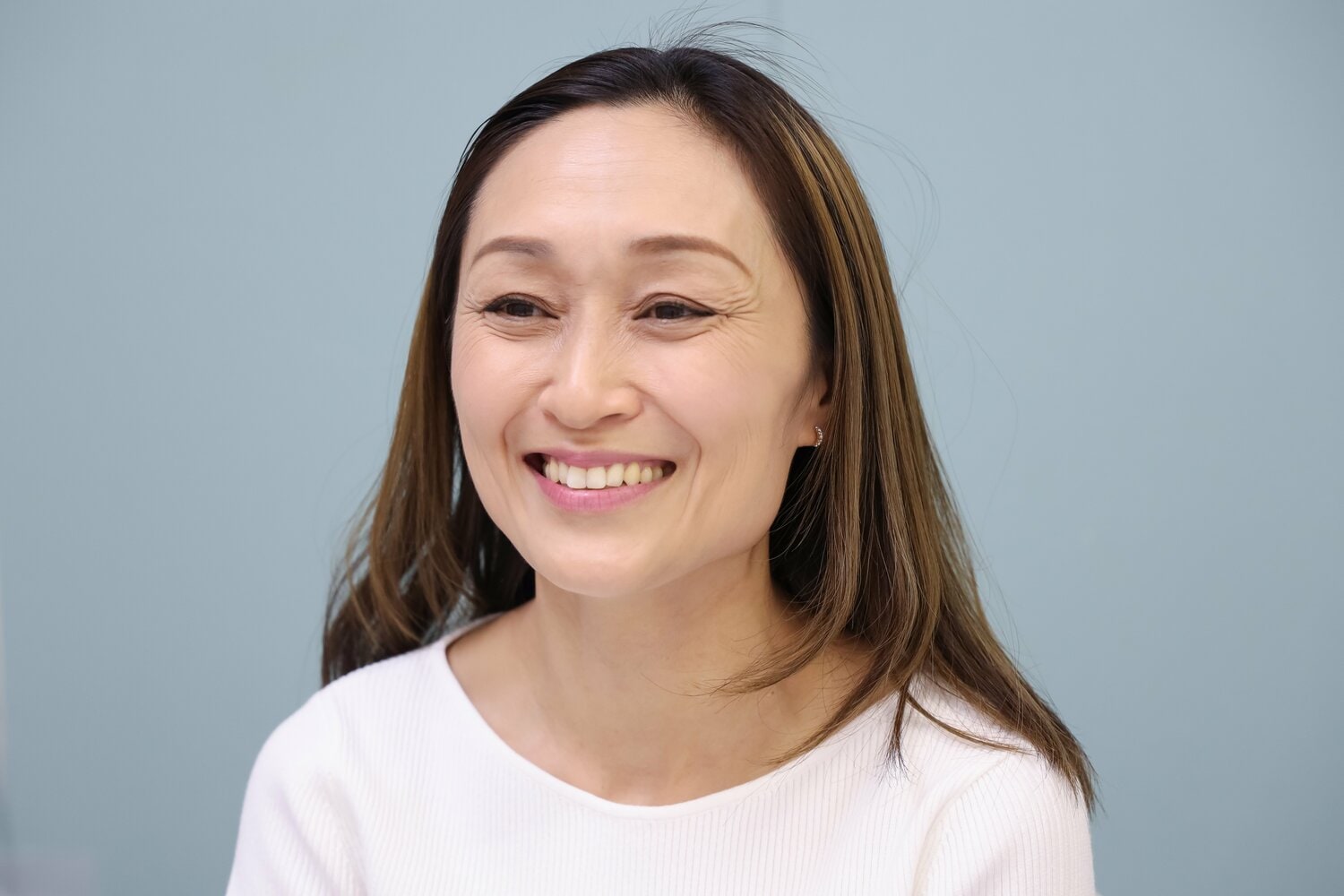 取材に応じてくれた若松さん　©Tomoko Yamada