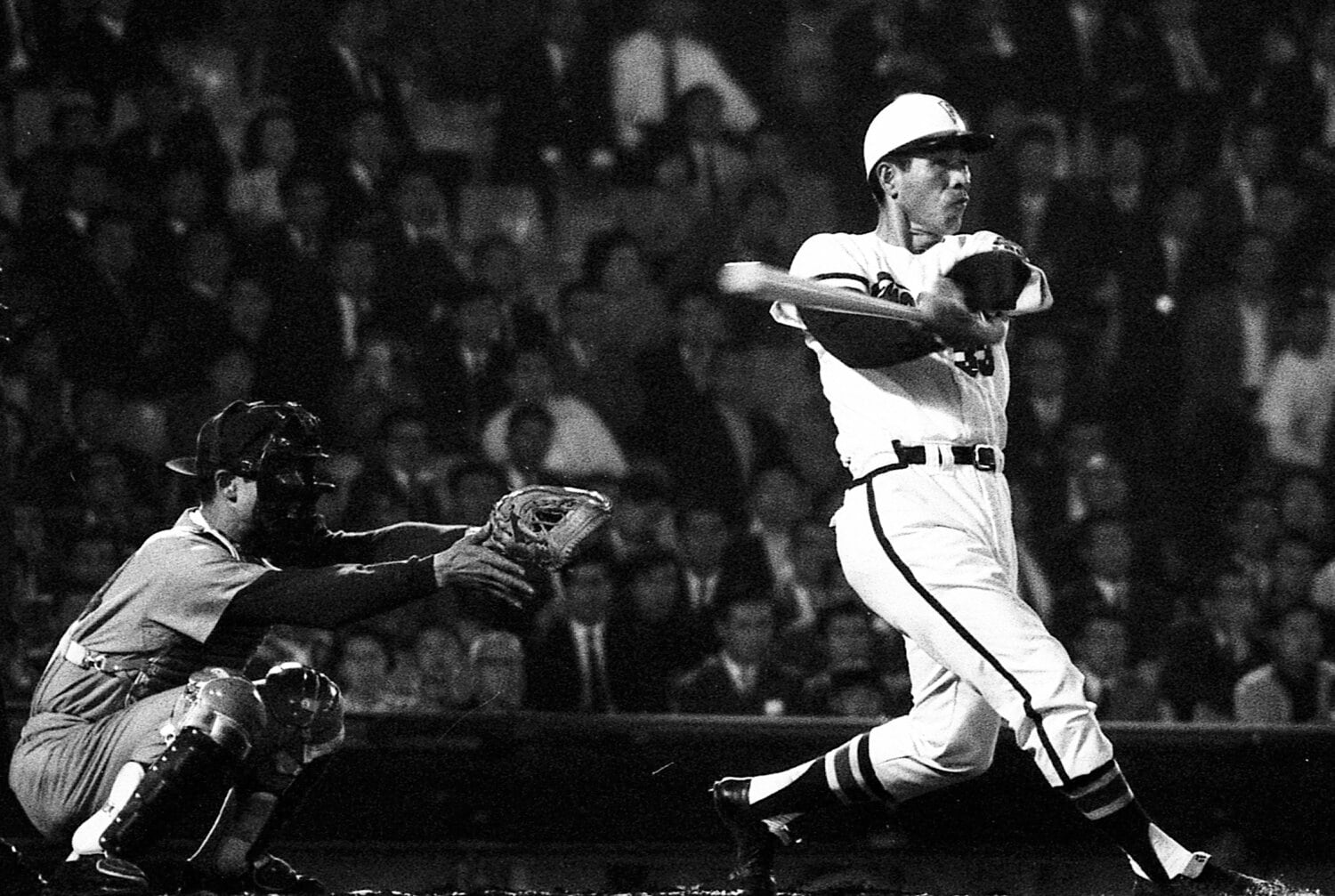 現役時代の毒島　©JIJI PRESS