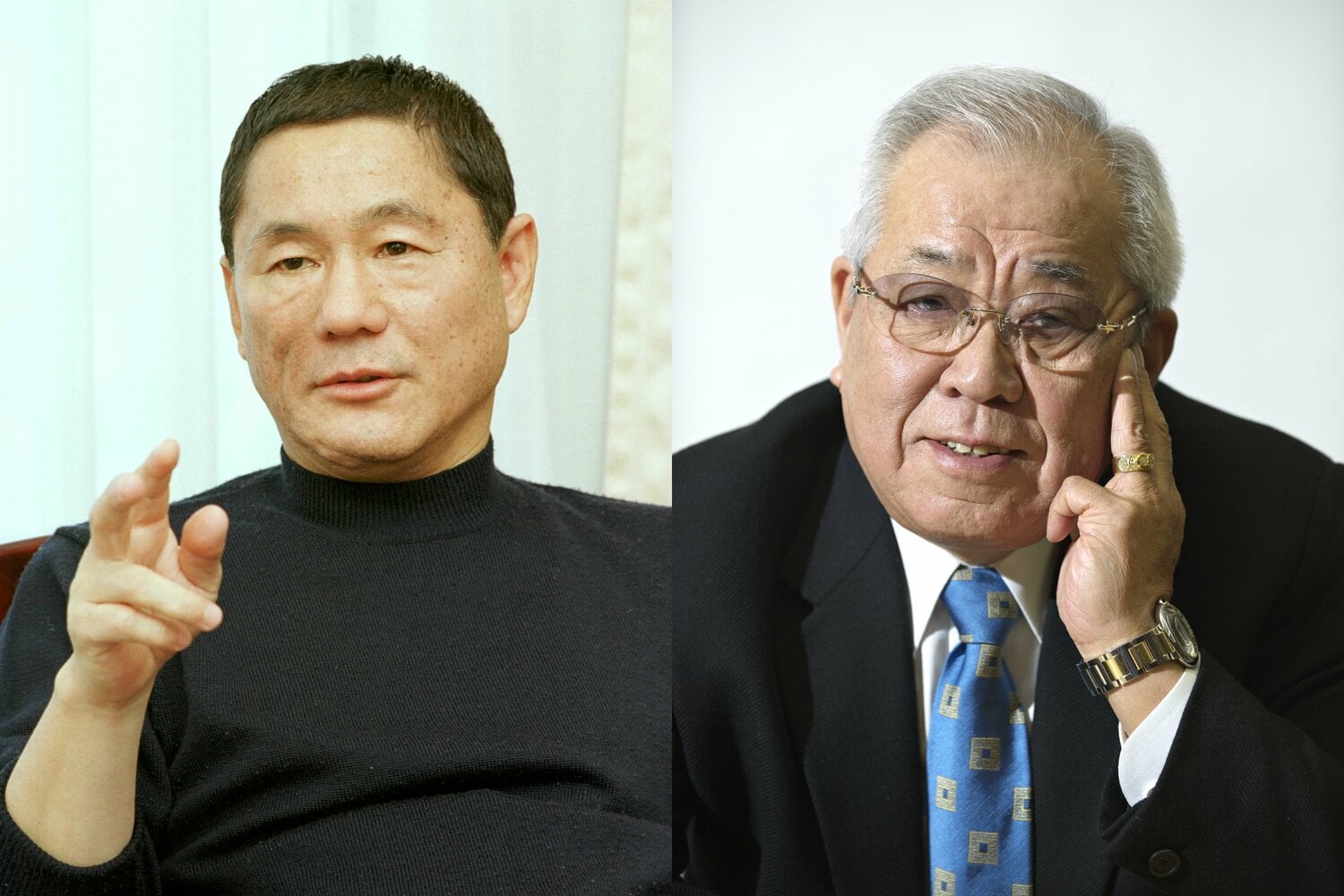 「名監督」という共通点があるビートたけしと野村克也　©BUNGEISHUNJU