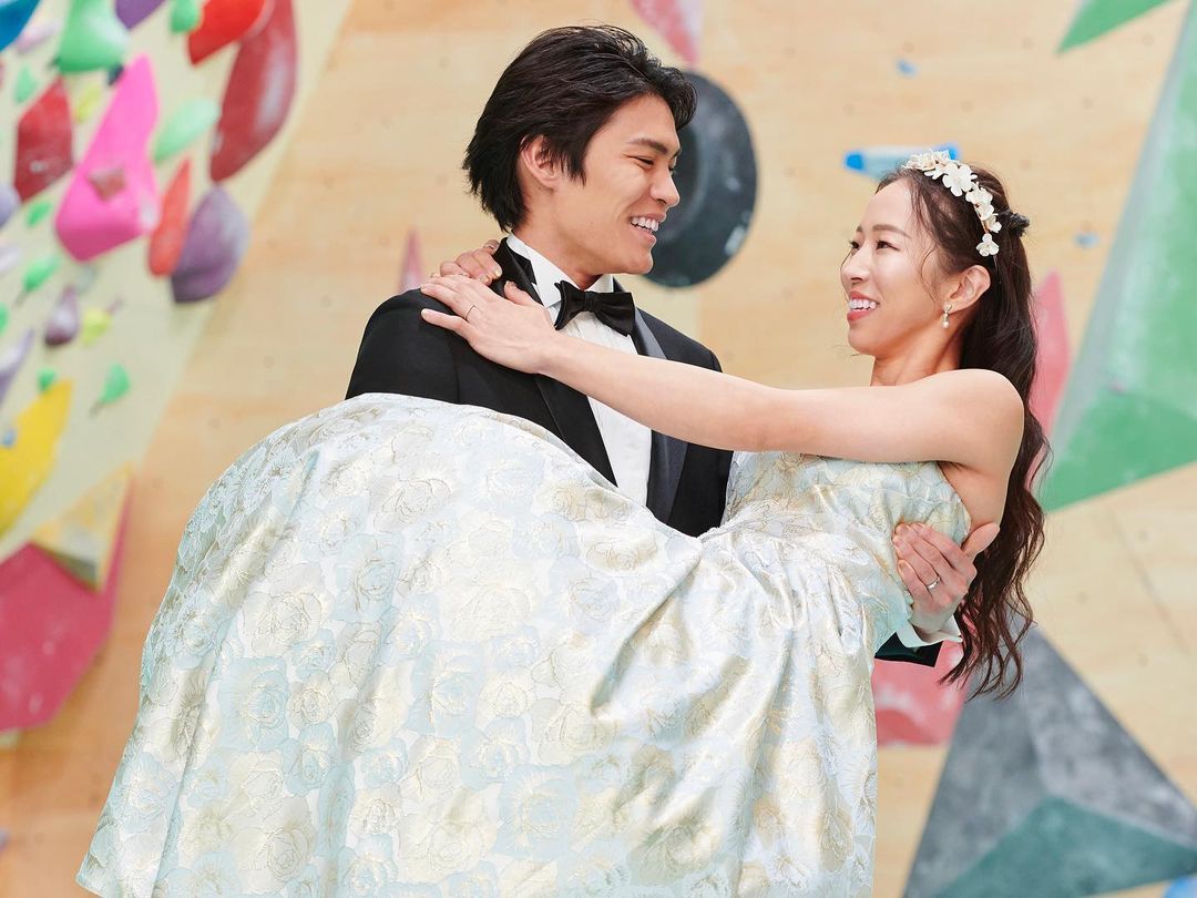 SNSにアップした幸せそうな2人の姿に、多くの祝福の声が寄せられた（野口さん提供）