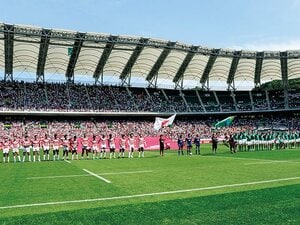 選手の躍動をもっと近くで。'19年W杯に仮設席の導入を。～ラグビーは、近くで見ると全く違う競技になる～