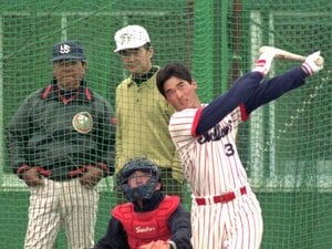 「一茂、なんとか打ってくれ!」“長嶋茂雄・一茂親子と対戦”あの中日投手の告白「抑えちゃった…でも練習の飛距離はスゴかった」いま明かす“長嶋愛”