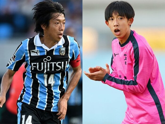 「中村憲剛の脳みそがほしい」日大藤沢・中村龍剛（17歳）はなぜ“偉大な父”を重圧と感じないのか？ フロンターレ落選から始まった「父の観察」＜Number Web＞ photograph by Etsuo Hara/Getty Images（Kengo）,Naoki Morita/AFLO SPORT（Ryugo）