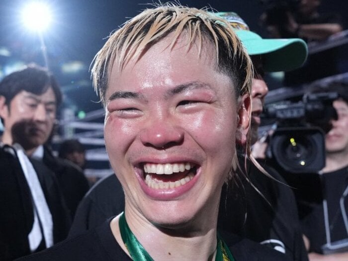 長谷川穂積が称賛「ちゃんとボクサーになった試合」那須川天心の何が“変わった”のか？「あれが一番効くんです」エストラーダを苦しめた“あるパンチ”＜Number Web＞ photograph by Naoki Fukuda