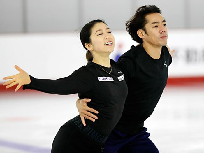 わずか11日間で演技に変化が！ 村元哉中＆高橋大輔が公開練習で見せた本気度「希望が見えたなと」＜Number Web＞ photograph by Takao Fujita