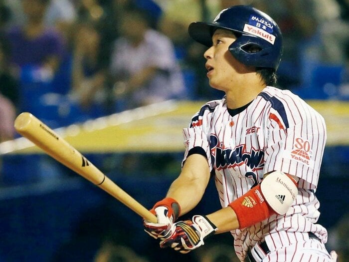 ヤクルト・山田哲人に問う「どうやってホームランを打つのか？」返ってきた”意外な言葉”「それを掴んだ…でも企業秘密。簡単には教えられないよ」＜Number Web＞ photograph by KYODO