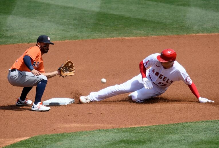 盗塁、三塁打もマークする走力も恐るべきものだ©Getty Images