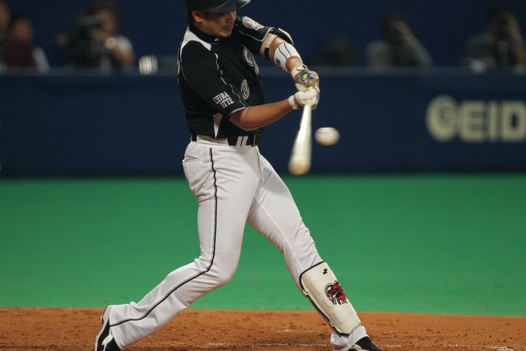 現役時代のサブロー　©BUNGEISHUNJU