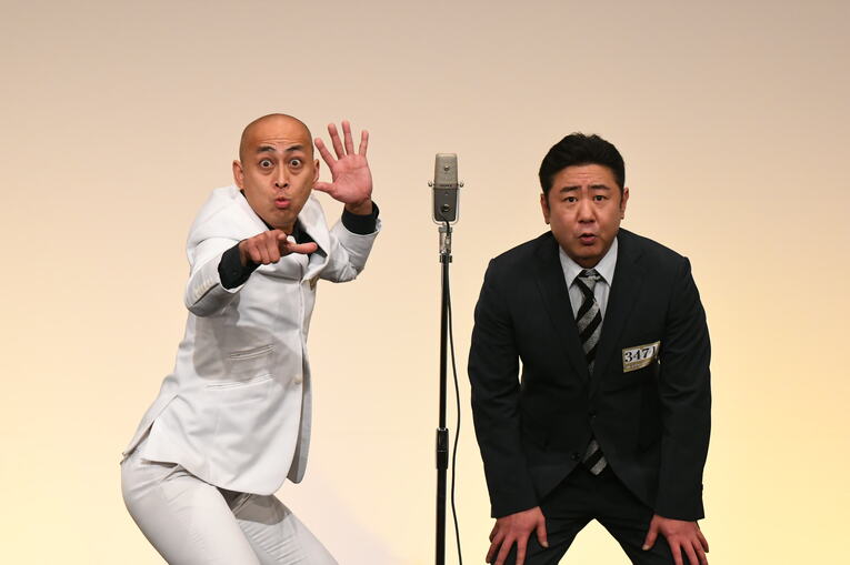 準決勝でもパチンコのネタをかけ、見事に初の決勝へ進出した　©M-1グランプリ事務局