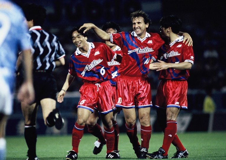 ジーコの勝利への欲求やサッカーへの愛情を近くで感じ取ることができた　©︎Jun Tsukida/AFLO SPORT