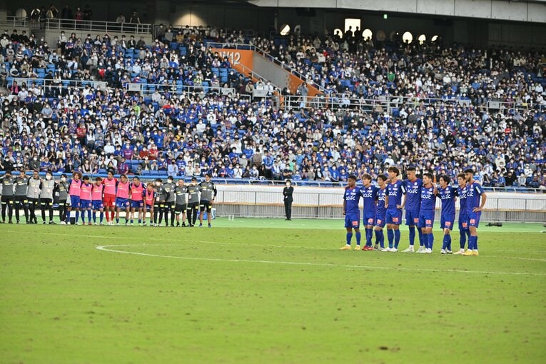 延長戦で決着がつかず、迎えたPK戦　©2022VFK